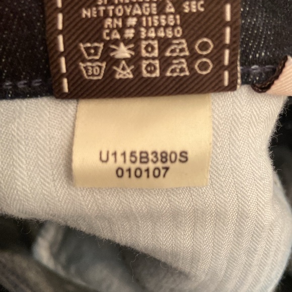 7 For All Mankind Dojo Flare, Blue 7 Pocket, Made in USA, 31x34, NWT $229 MSRP - Picture 8 of 13